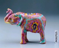 藏品(動物蠟燭(大象))的圖片